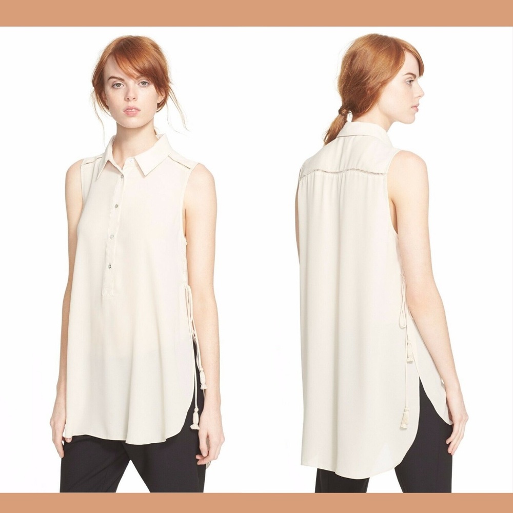 NWT $325 Elizabeth and‎ James Nevada Tunic Side Lac